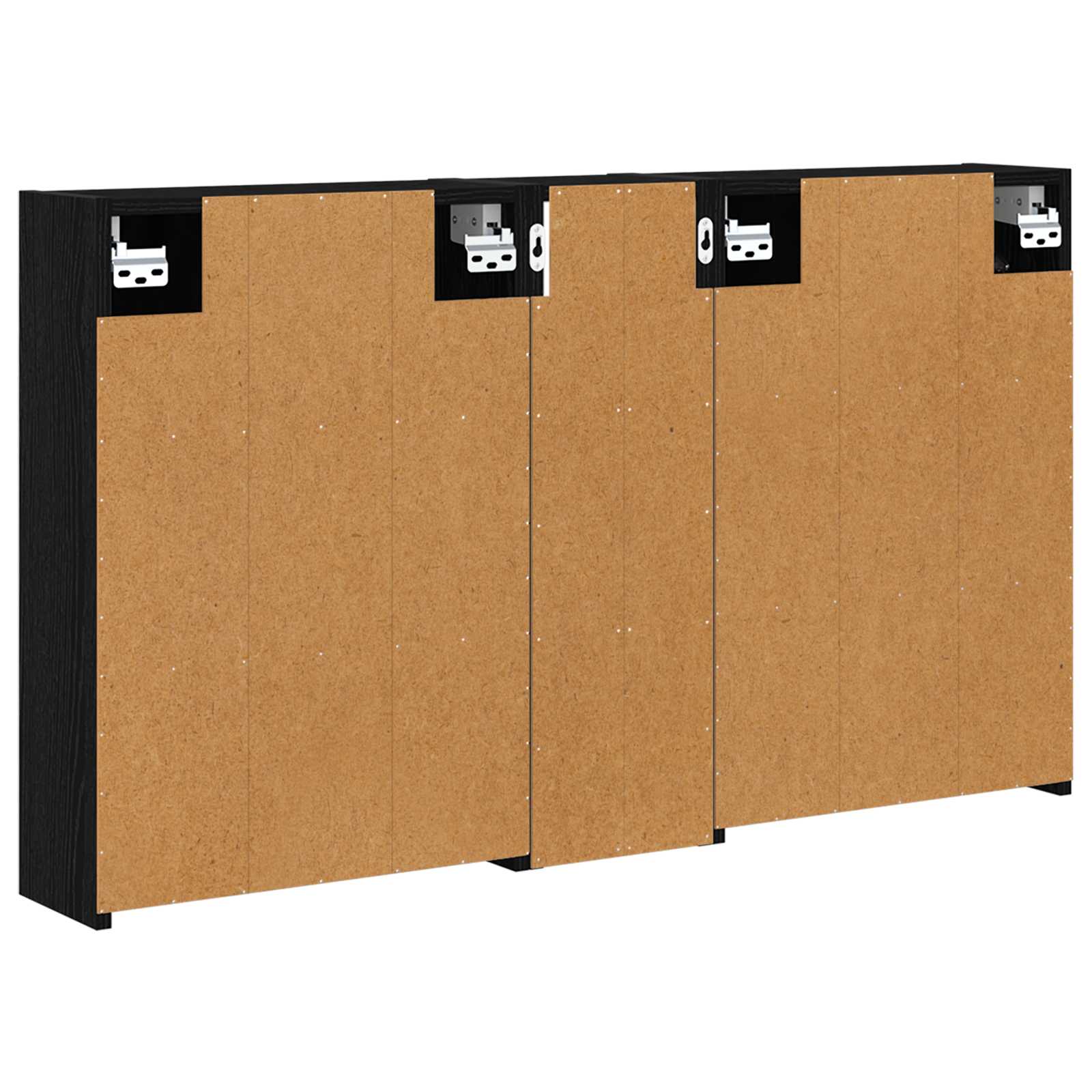 Set ormarića za kupaonicu 3 pcs 106 x 16 x 62,5 cm