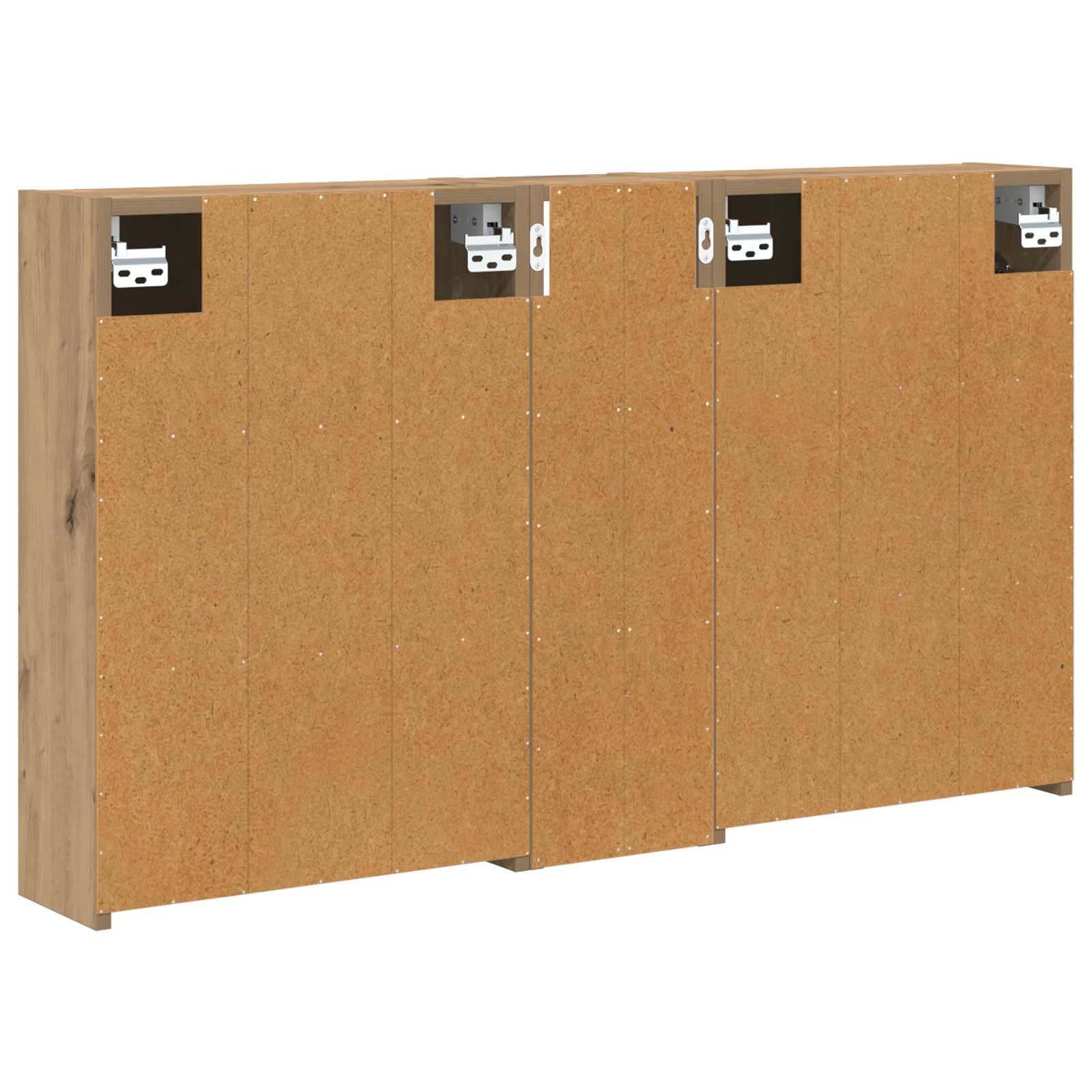 Set ormarića za kupaonicu 3 pcs 106 x 16 x 62,5 cm