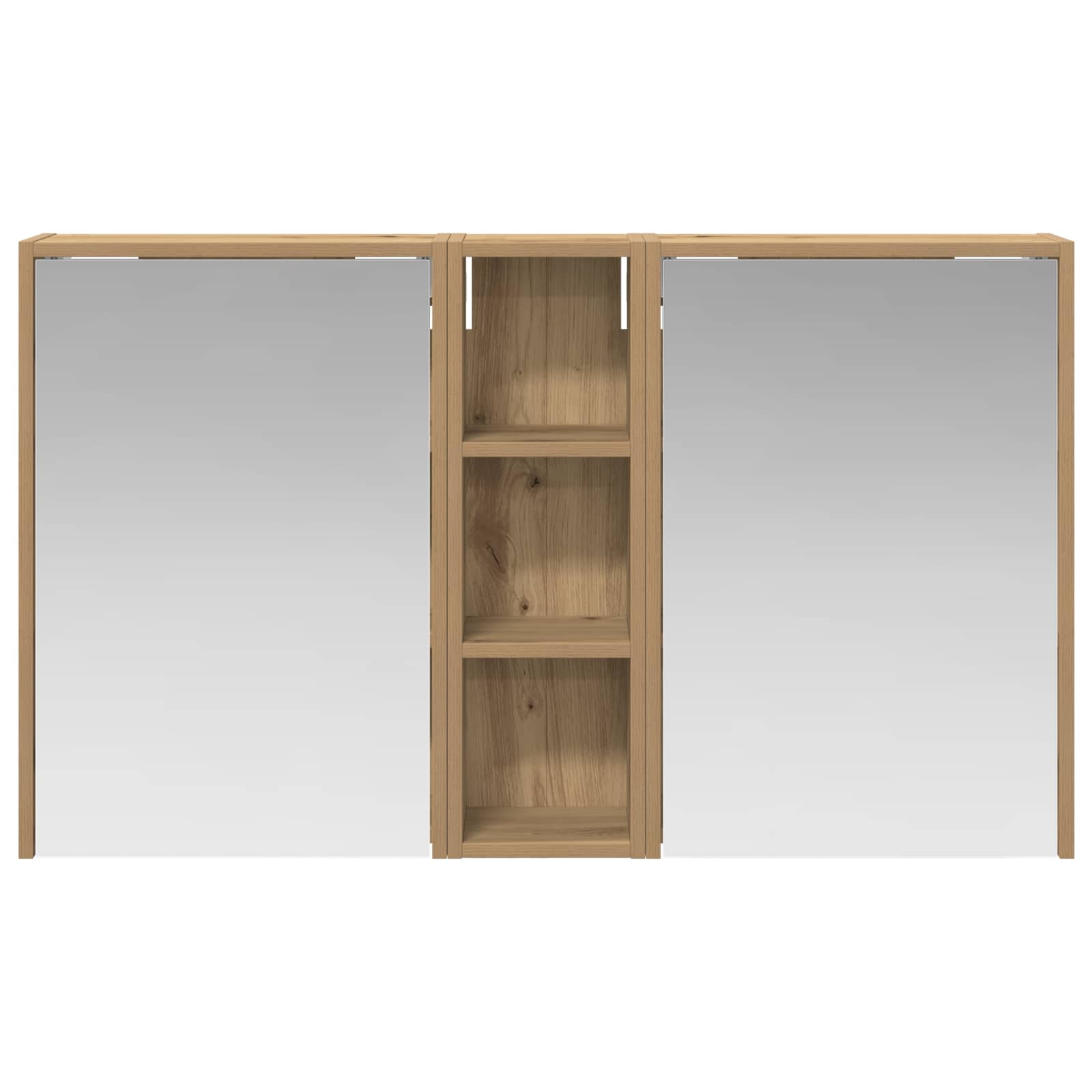 Set ormarića za kupaonicu 3 pcs 106 x 16 x 62,5 cm