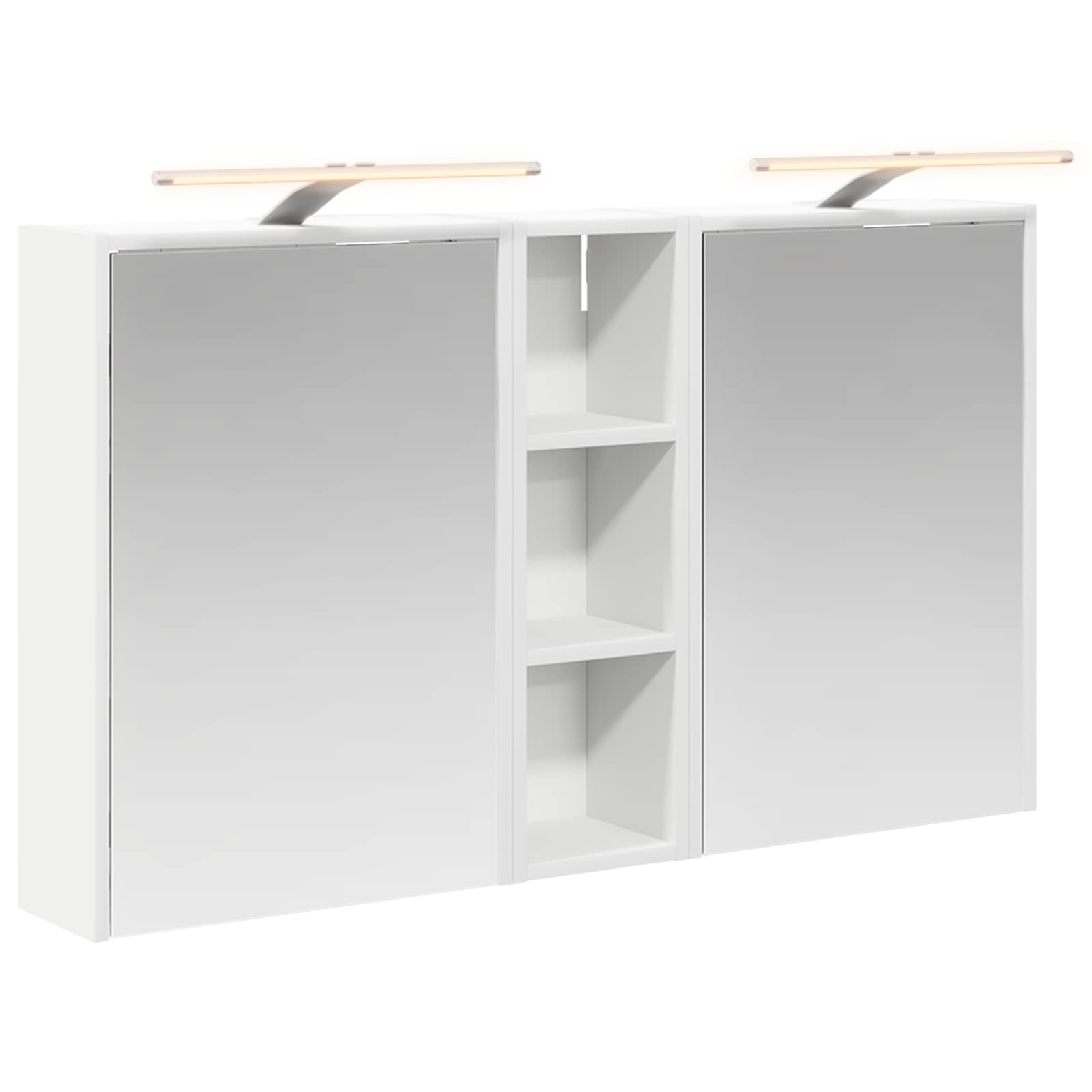 Set ormarića za kupaonicu 3 pcs 106 x 16 x 62,5 cm