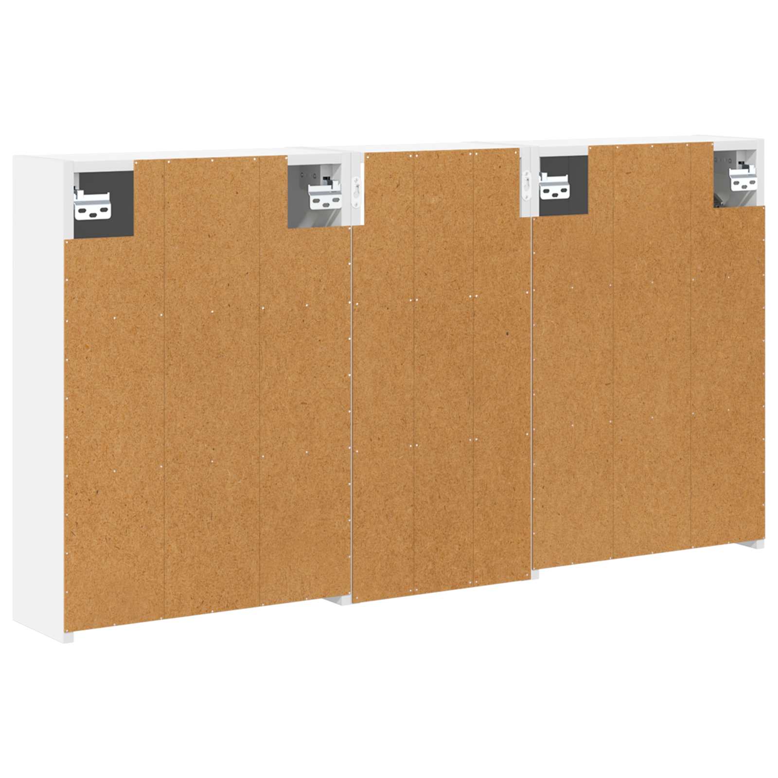 Set ormarića za kupaonicu 3 pcs 116 x 16 x 62,5 cm