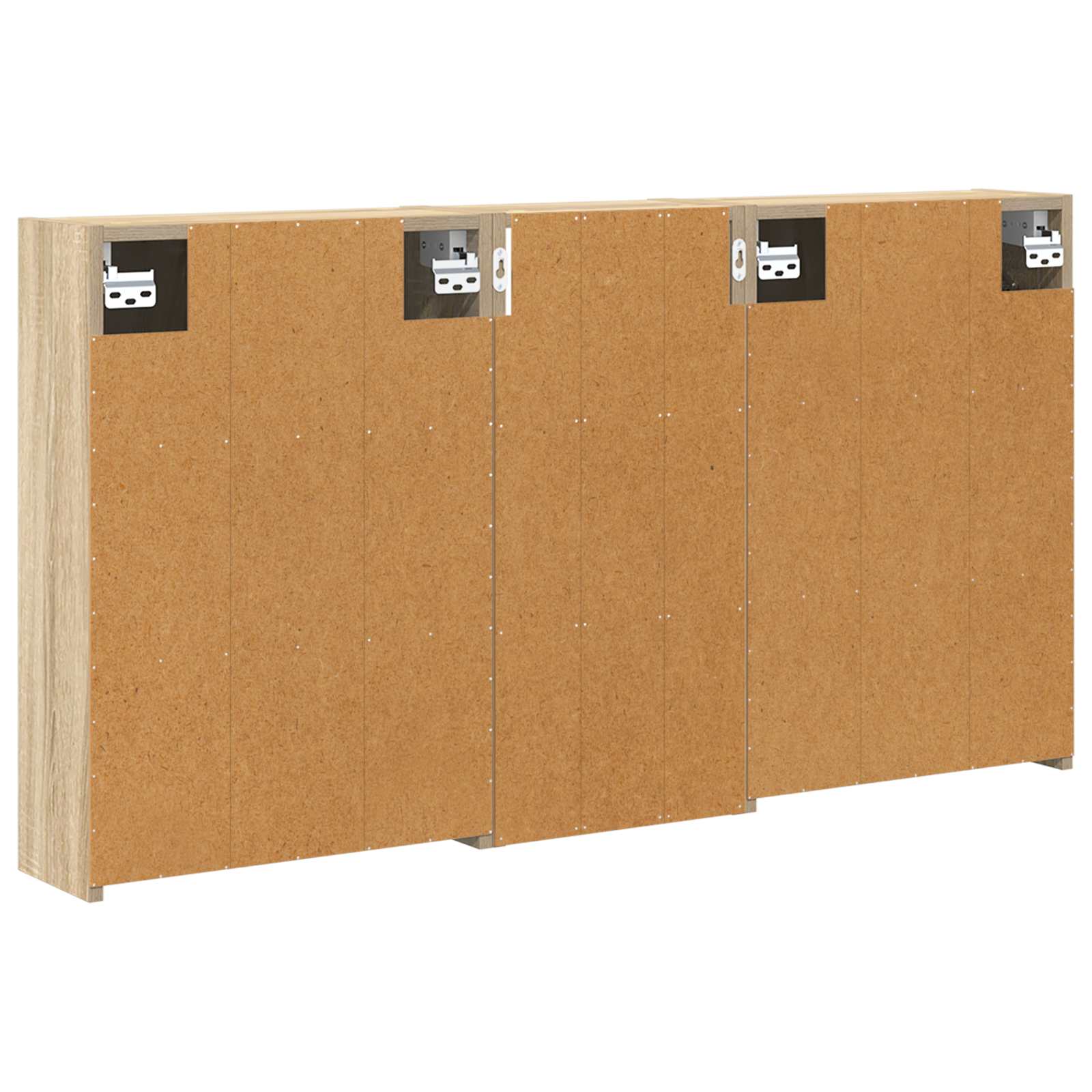 Set ormarića za kupaonicu 3 pcs 116 x 16 x 62,5 cm