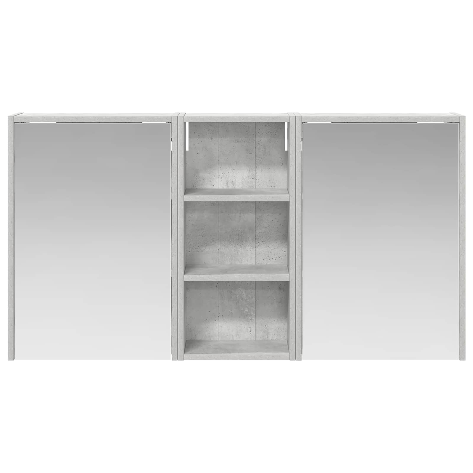 Set ormarića za kupaonicu 3 pcs 116 x 16 x 62,5 cm