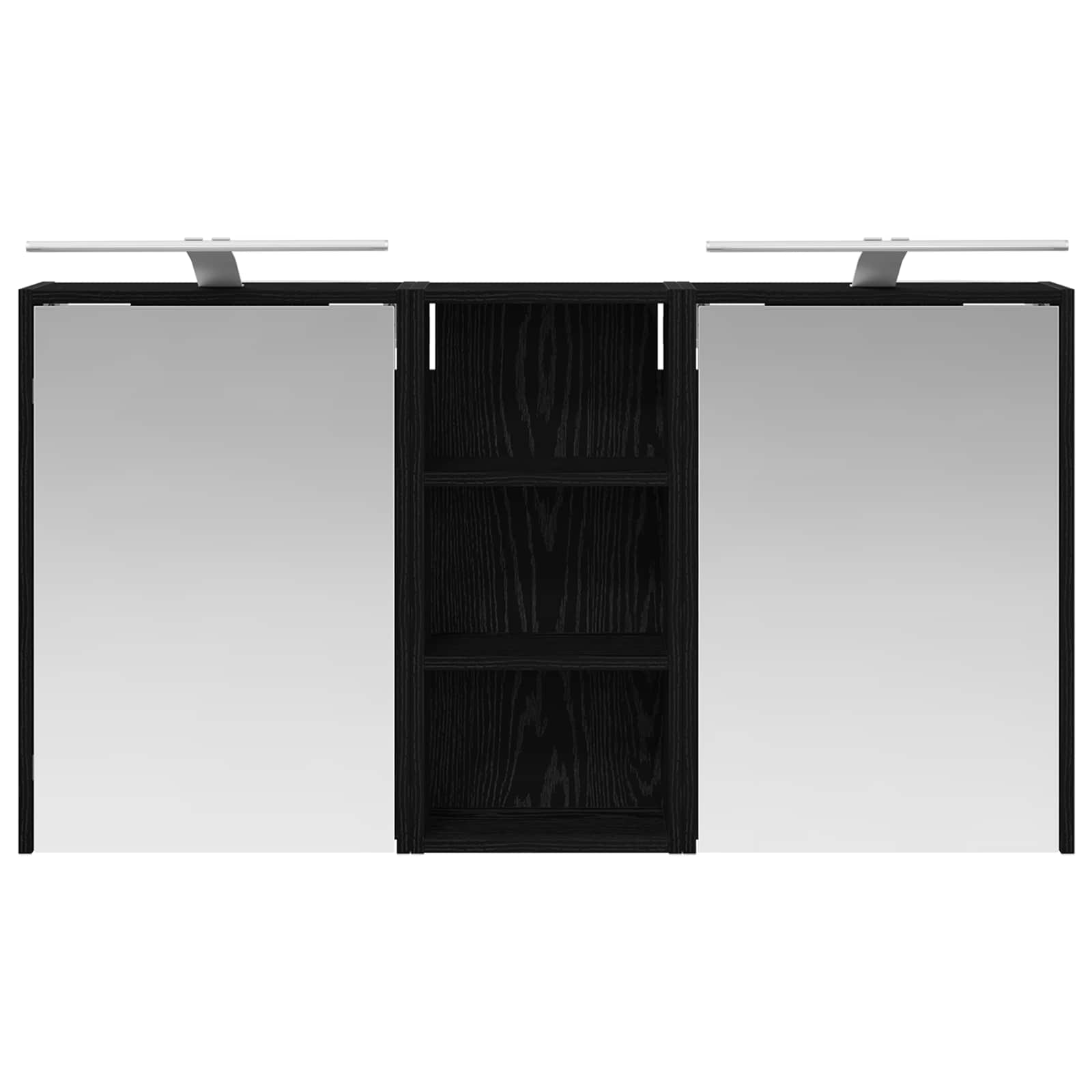 Set ormarića za kupaonicu 3 pcs 116 x 16 x 62,5 cm
