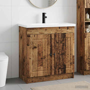 Set namještaja za kupaonicu Staro drvo 78,5 x 37,5 x 81 cm