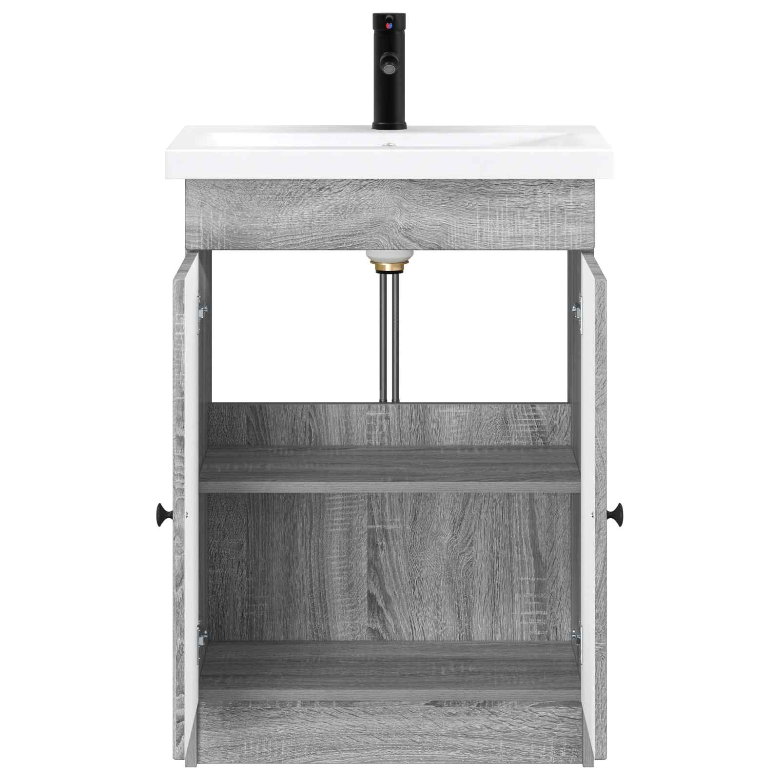 Set namještaja za kupaonicu Siva Sonoma 78,5 x 37,5 x 81 cm