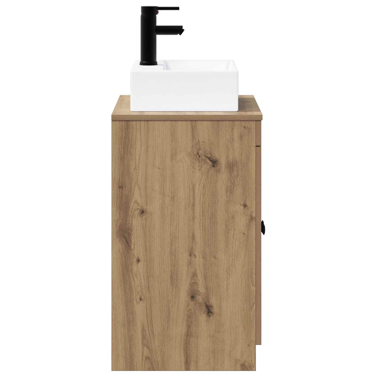 Set namještaja za kupaonicu Hrast artisan Konstruirano drvo
