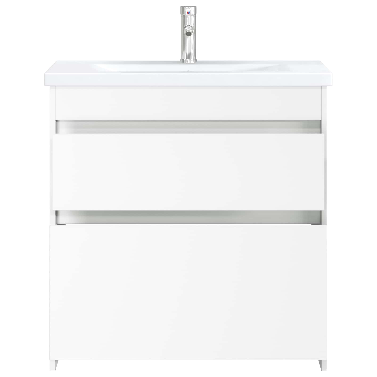 Set namještaja za kupaonicu Bijela 81 x 40 x 84,5 cm