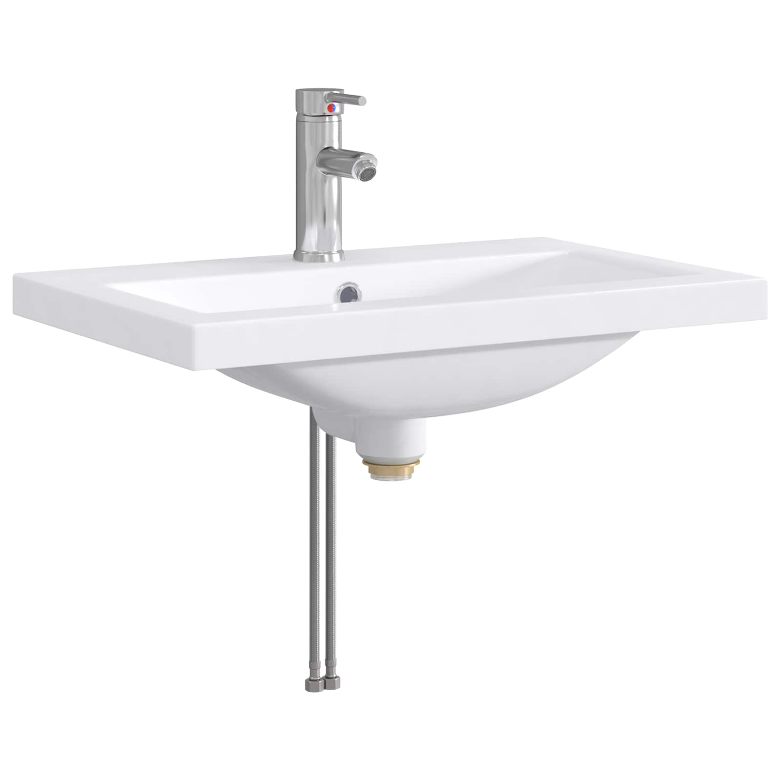 Set namještaja za kupaonicu Hrast sonoma 81 x 40 x 84,5 cm