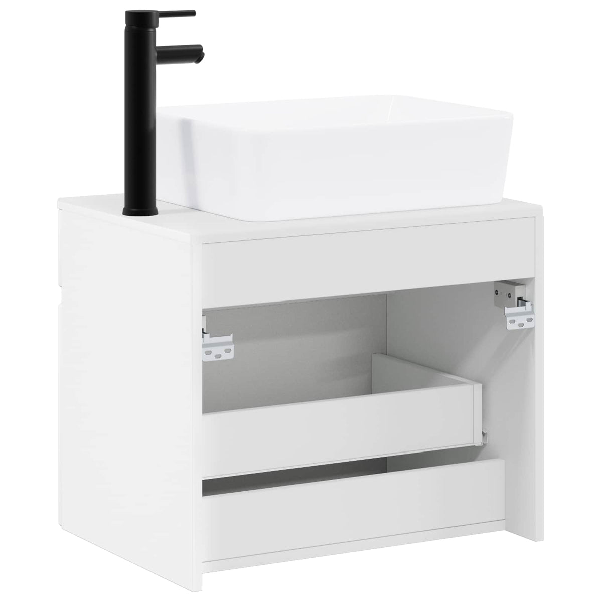 Set namještaja za kupaonicu Bijela Konstruirano drvo 59 x 44,5 x 50 cm