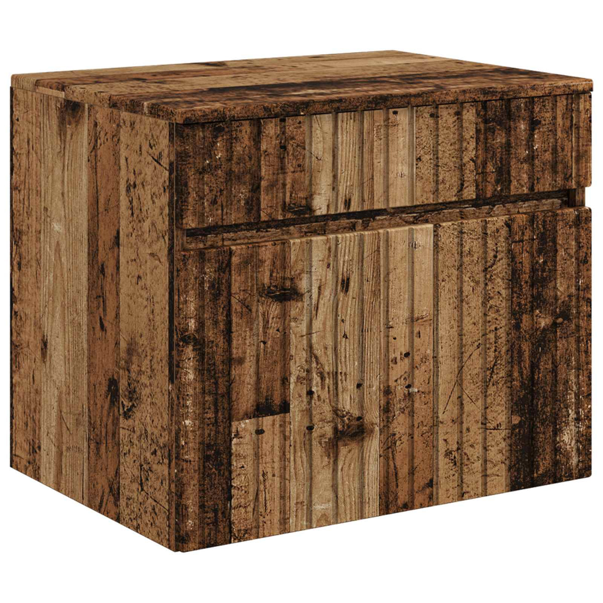 Set namještaja za kupaonicu Staro drvo Konstruirano drvo Smeđa 59 x 44,5 x 50 cm