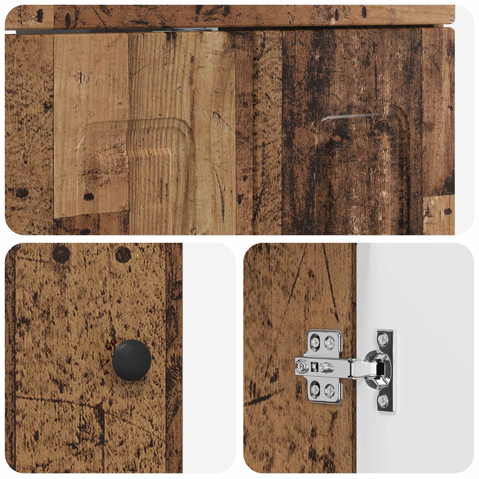 Set namještaja za kupaonicu Staro drvo 61 x 40 x 84,5 cm