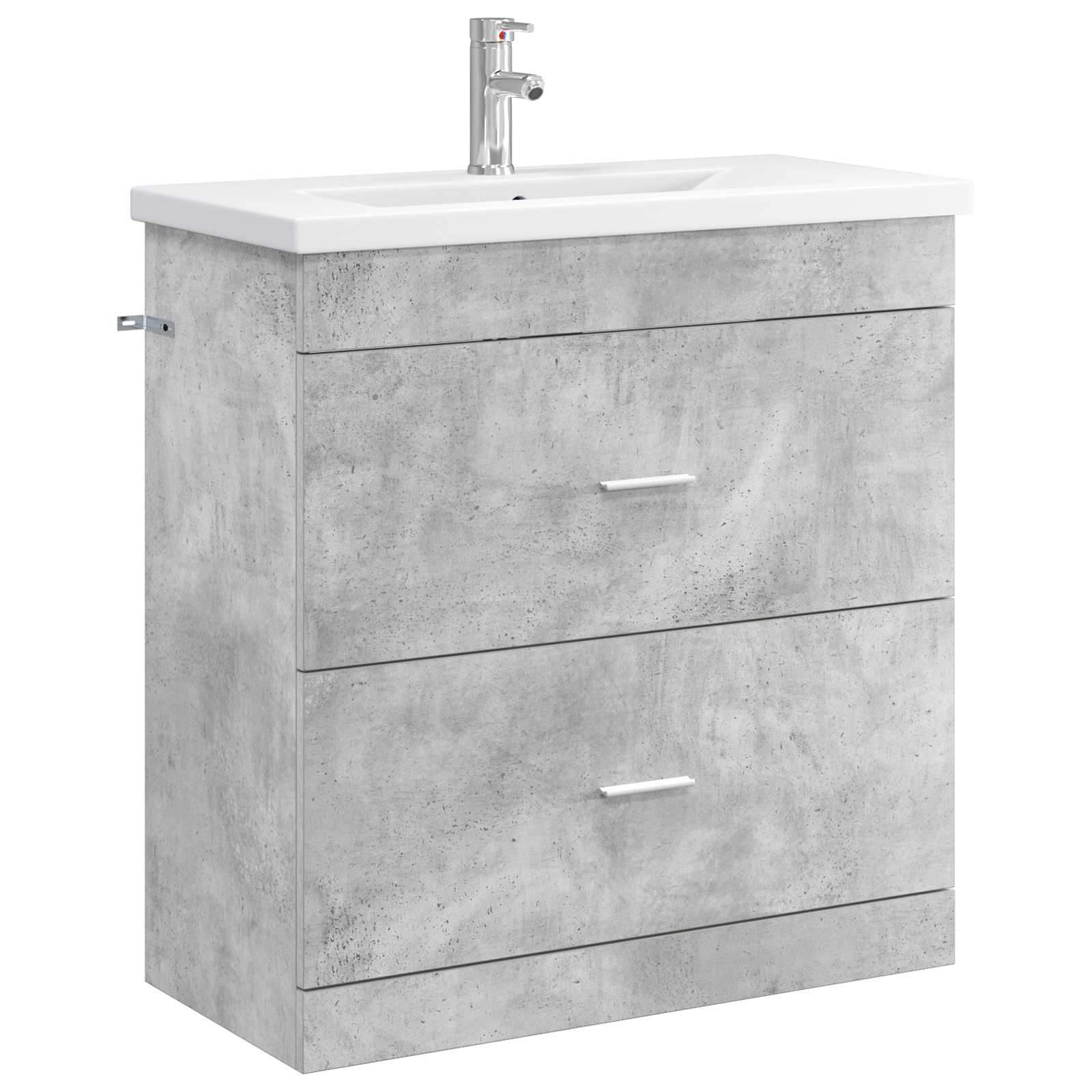 Set namještaja za kupaonicu Betonska siva 81 x 40 x 84,5 cm