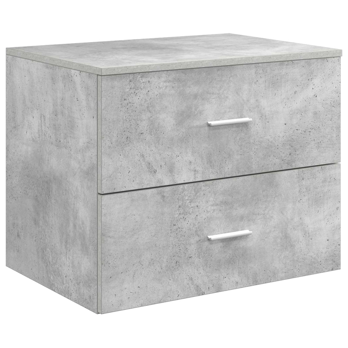 Set namještaja za kupaonicu Betonska siva Konstruirano drvo 62.5 x 44.5 x 50 cm