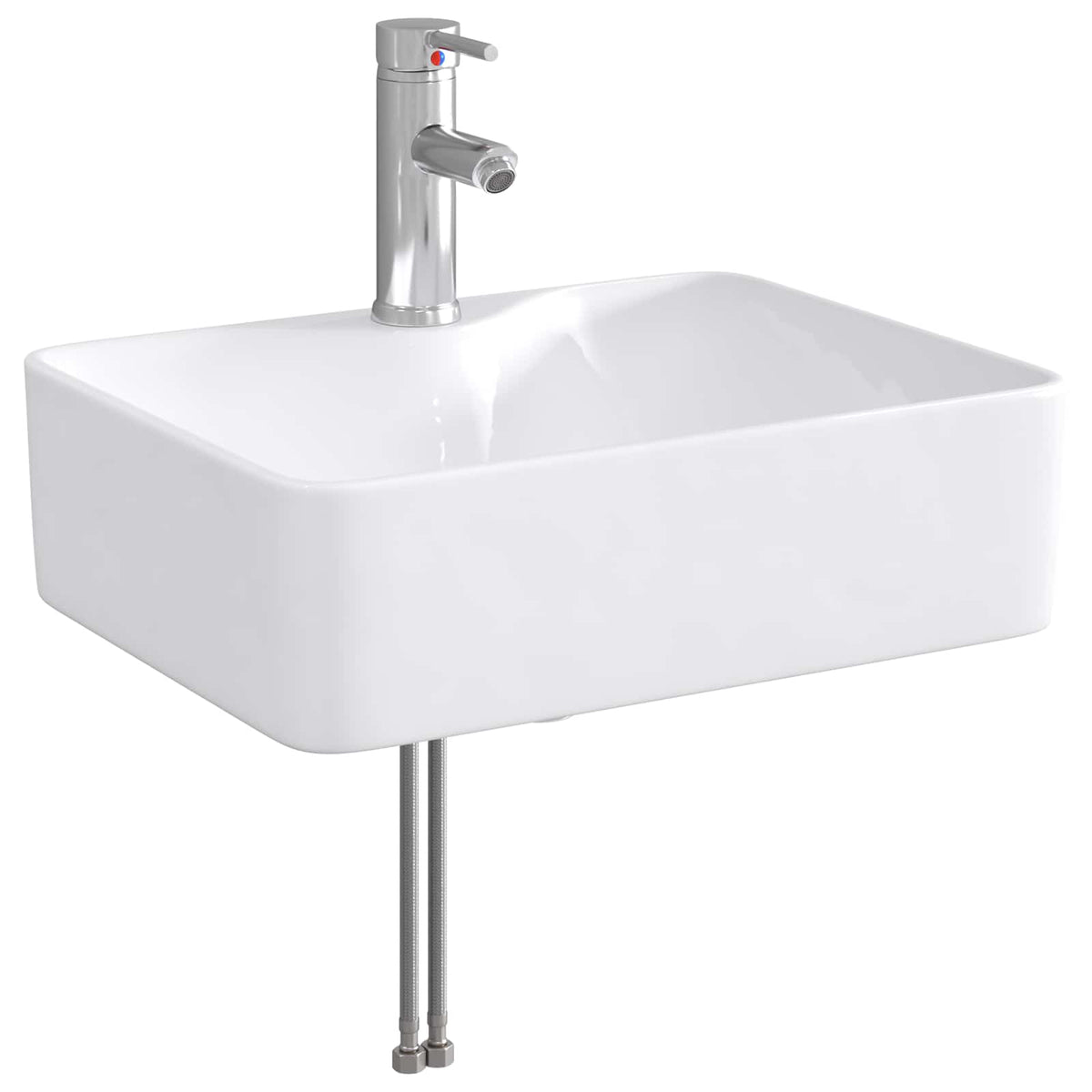 Set namještaja za kupaonicu Betonska siva Konstruirano drvo 62.5 x 44.5 x 50 cm