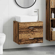 Set namještaja za kupaonicu Staro drvo Konstruirano drvo Smeđa 62.5 x 44.5 x 50 cm