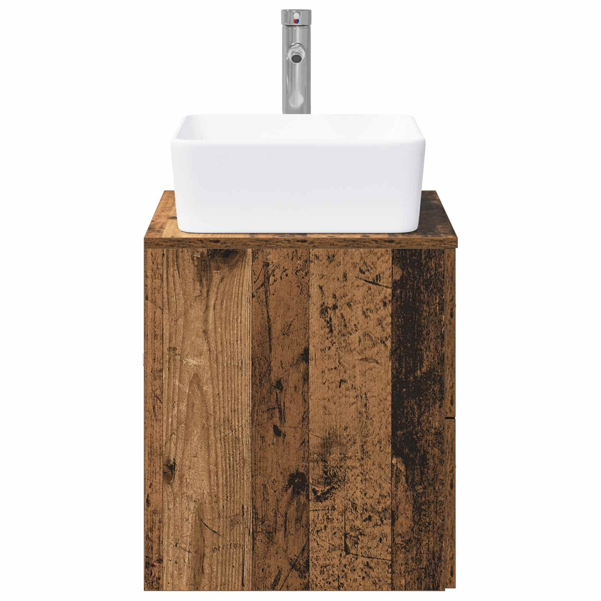 Set namještaja za kupaonicu Staro drvo Konstruirano drvo Smeđa 62.5 x 44.5 x 50 cm