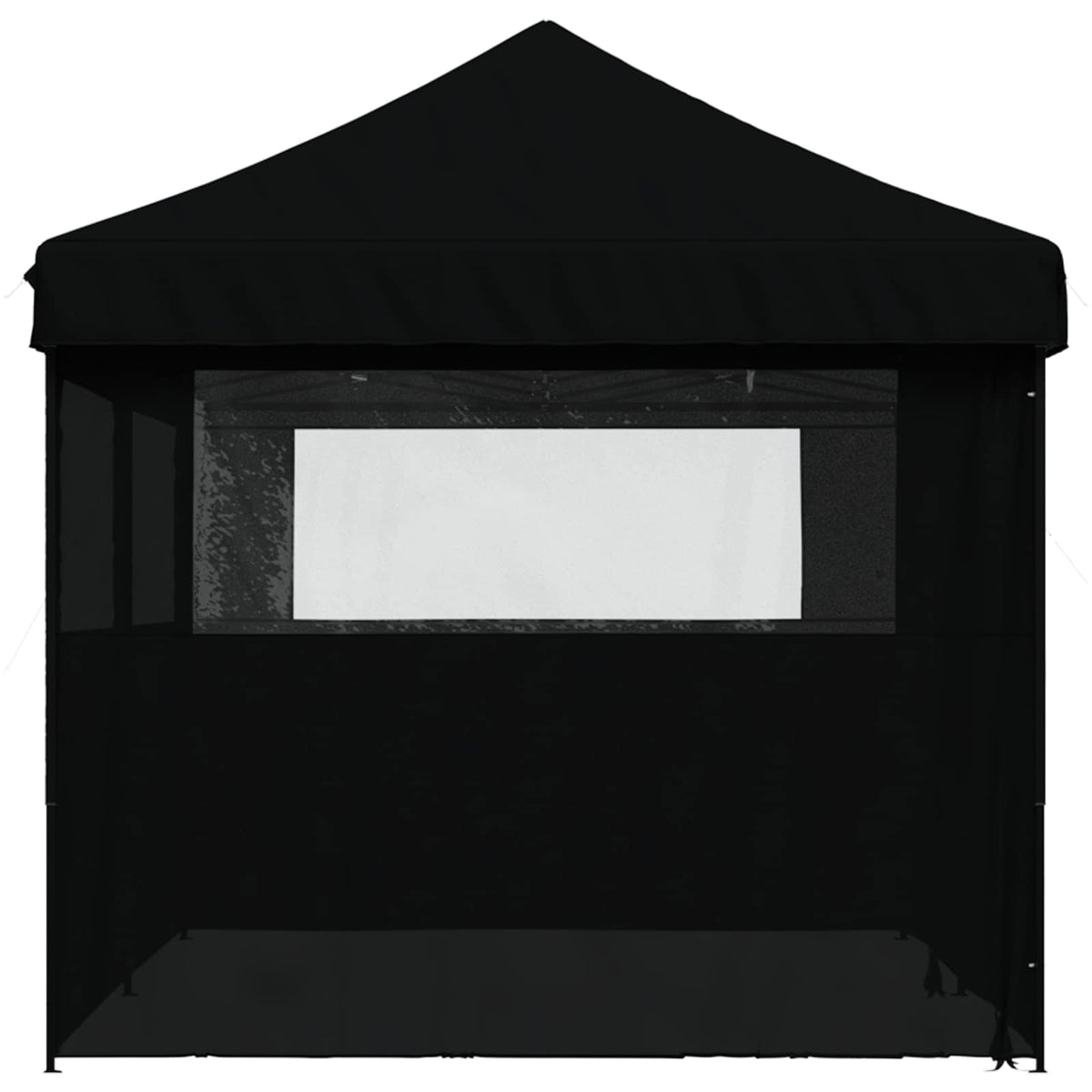 Šator za zabave 292 x 580 x 315 cm Crna Oxford tkanina