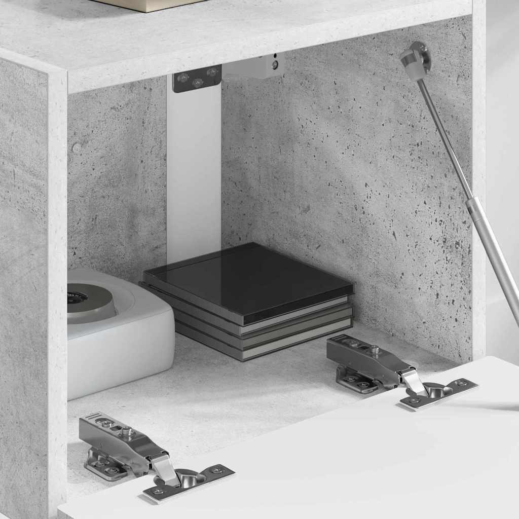 TV zidni ormar Zidne Beton 39 x 31 x 29,5 cm Konstruirano drvo