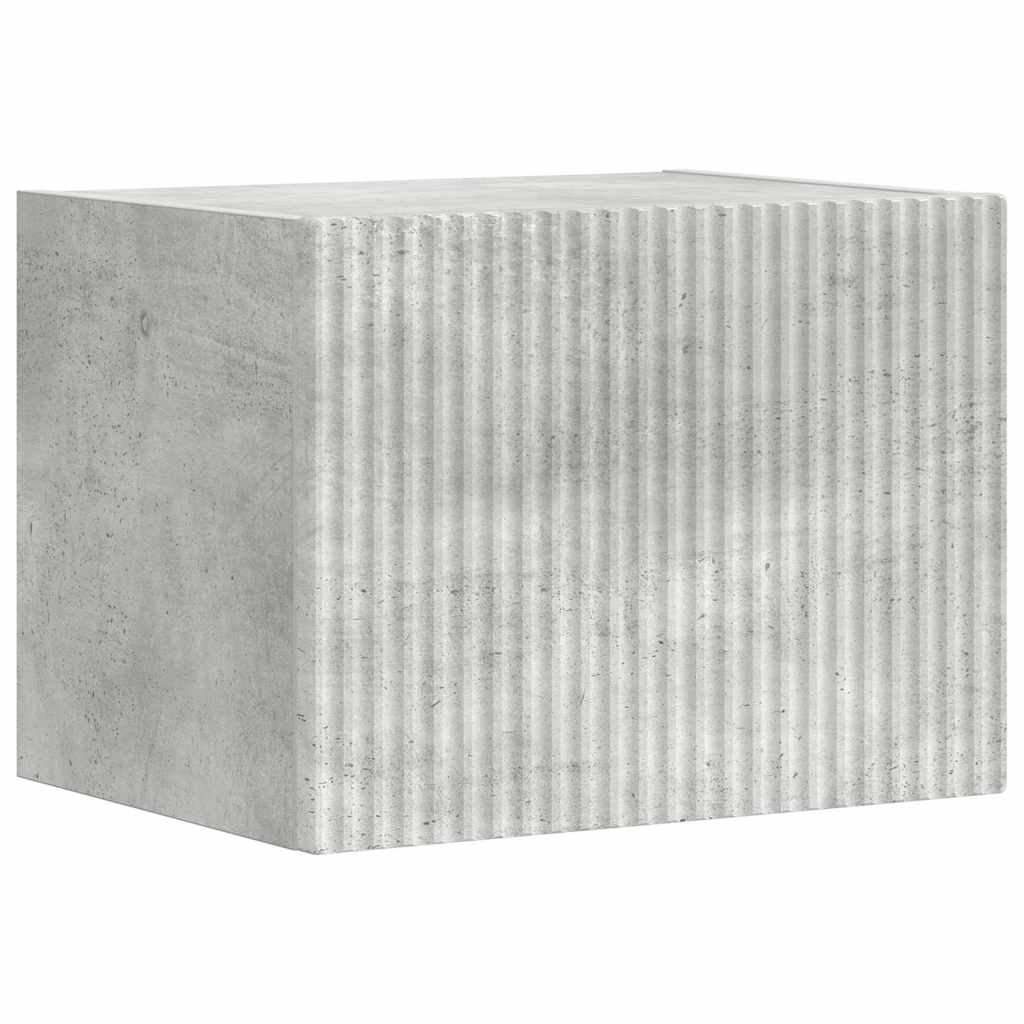 TV zidni ormar Zidne Beton 39 x 31 x 29,5 cm Konstruirano drvo