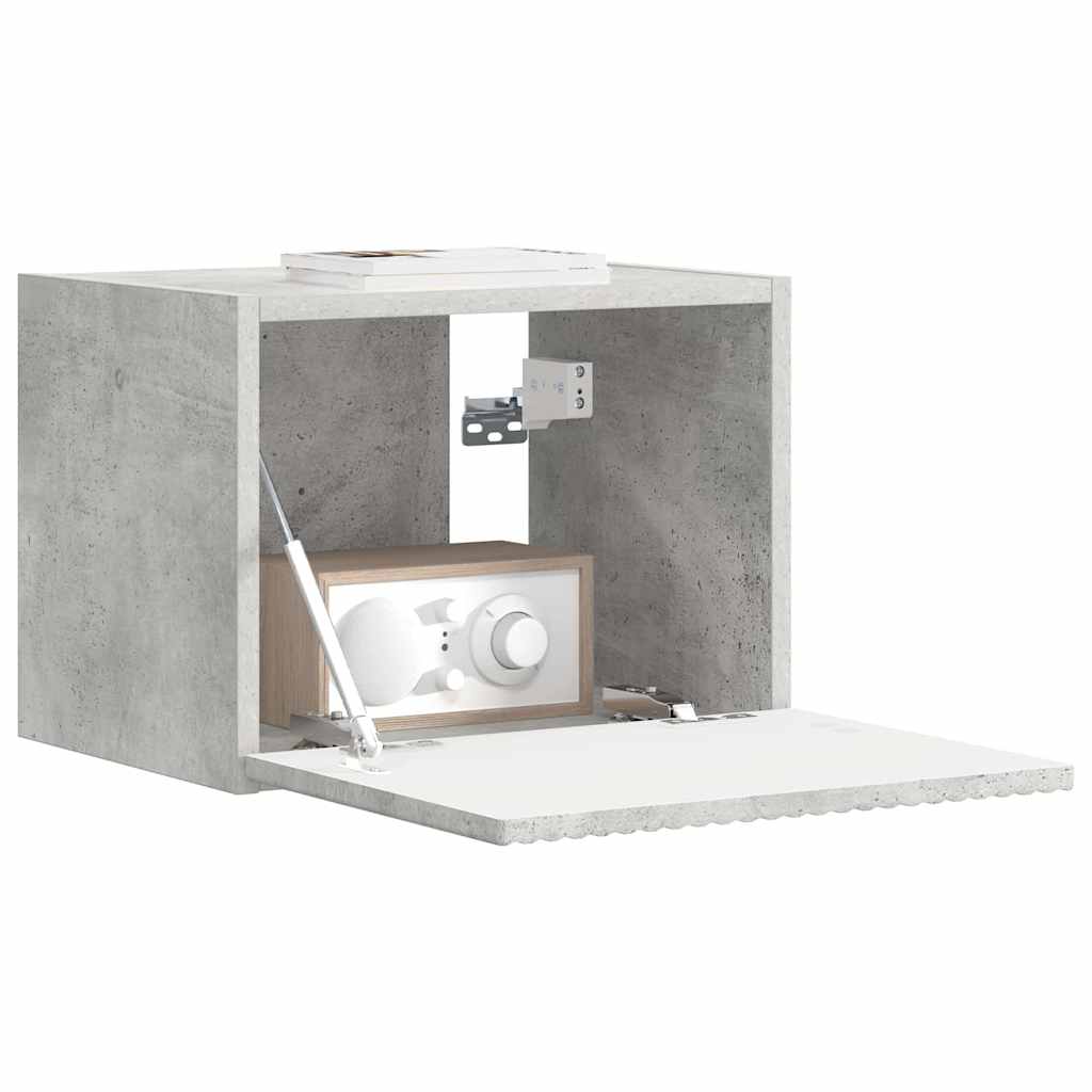 TV zidni ormar Zidne Beton 39 x 31 x 29,5 cm Konstruirano drvo