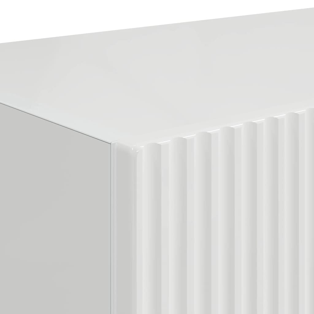 TV zidni ormar Zidne Sjajno bijelo 39 x 31 x 29,5 cm