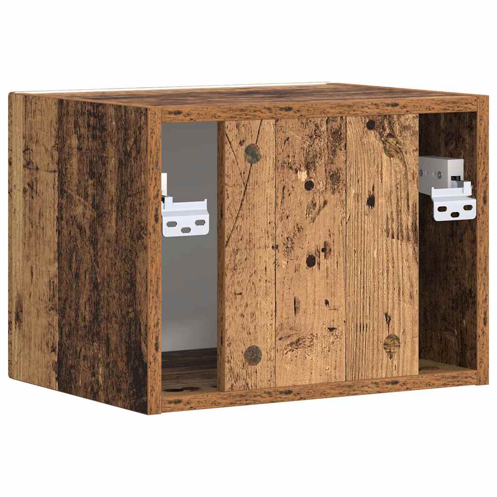 TV zidni ormar Staro drvo 39 x 31 x 29,5 cm Konstruirano drvo