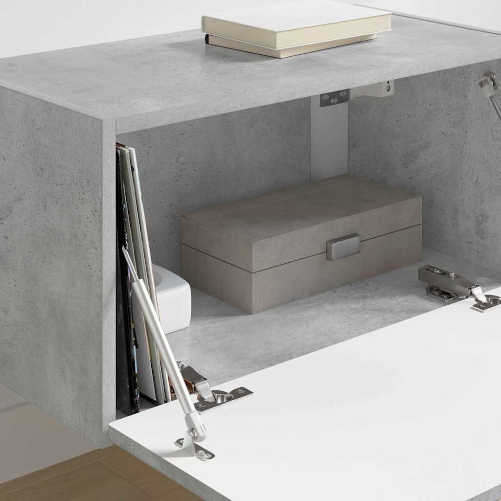 TV zidni ormar Zidne Beton 60 x 31 x 29,5 cm Konstruirano drvo