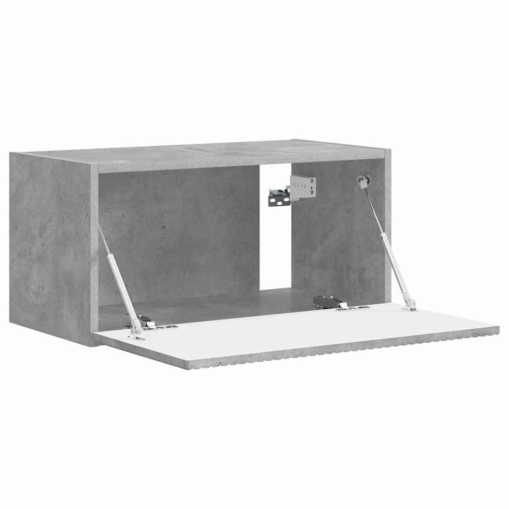 TV zidni ormar Zidne Beton 60 x 31 x 29,5 cm Konstruirano drvo