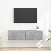 TV zidni ormar 2 pcs Beton 60 x 31 x 29,5 cm Konstruirano drvo