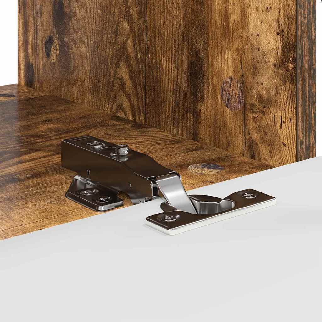 TV zidni ormar Zidne 2 pcs Dimljeni hrast 60 x 31 x 29,5 cm