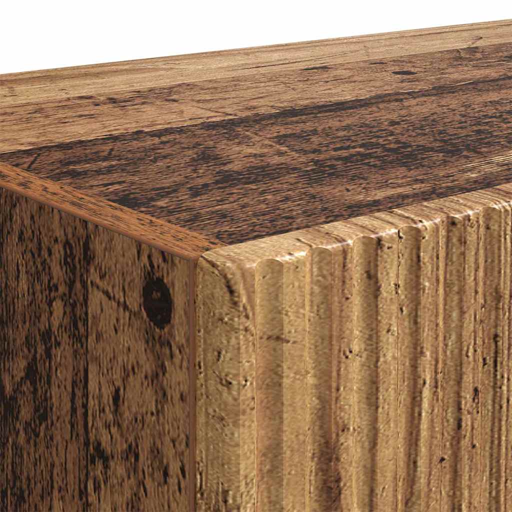 TV zidni ormar Zidne 2 pcs Staro drvo 60 x 31 x 29,5 cm