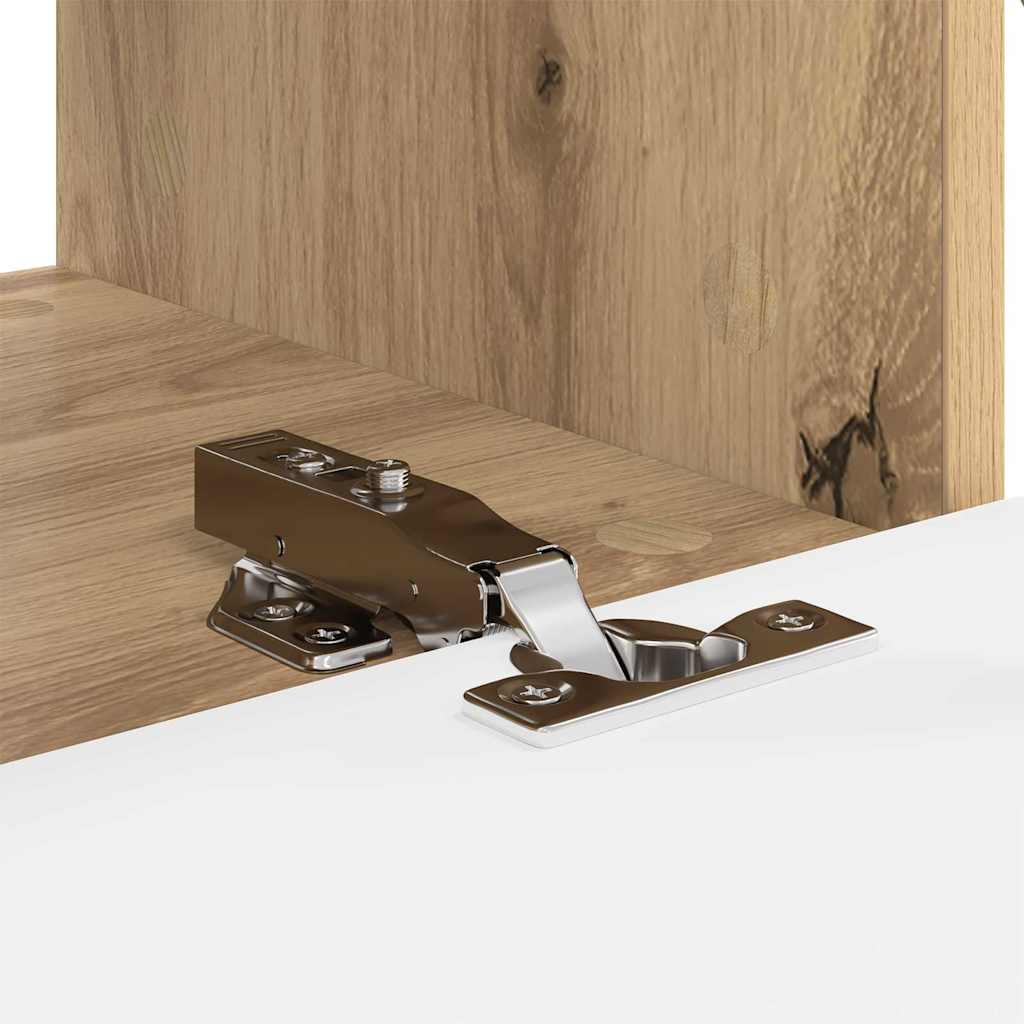 TV zidni ormar 2 pcs Umjetnička hrastovina 60 x 31 x 29,5 cm