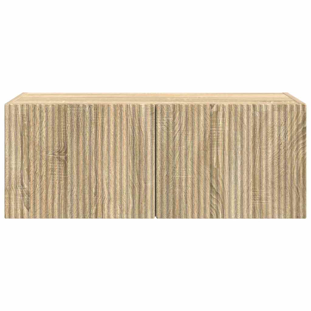 TV zidni ormar Sonoma 78,5 x 31 x 29,5 cm Konstruirano drvo