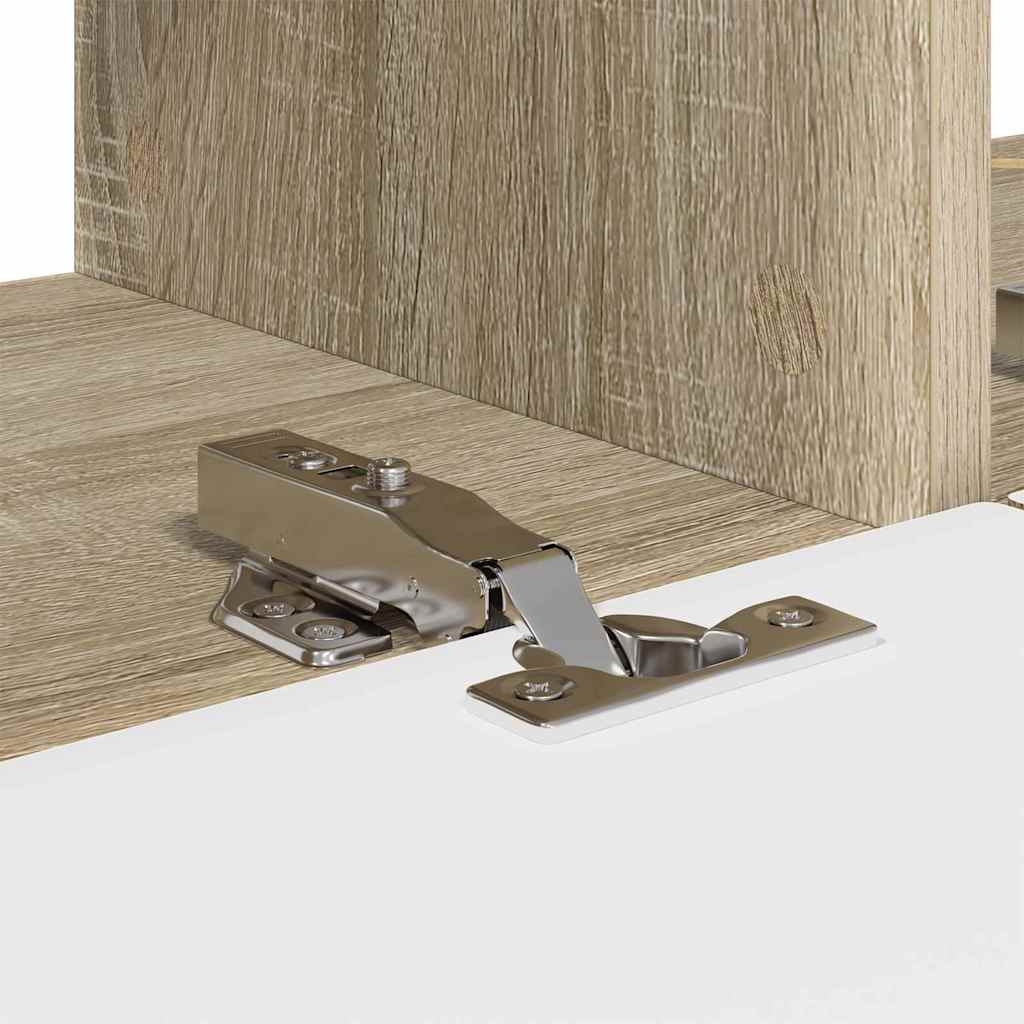 TV zidni ormar Zidne 2 pcs Sonoma 78,5 x 31 x 29,5 cm