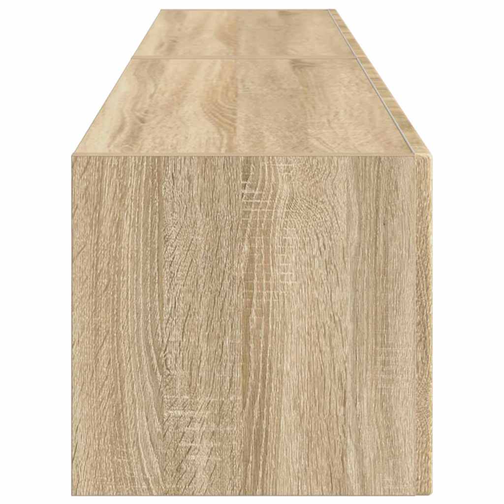 TV zidni ormar Zidne 2 pcs Sonoma 78,5 x 31 x 29,5 cm