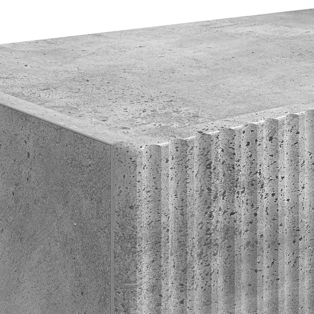 TV zidni ormar Beton 78,5 x 31 x 29,5 cm Konstruirano drvo