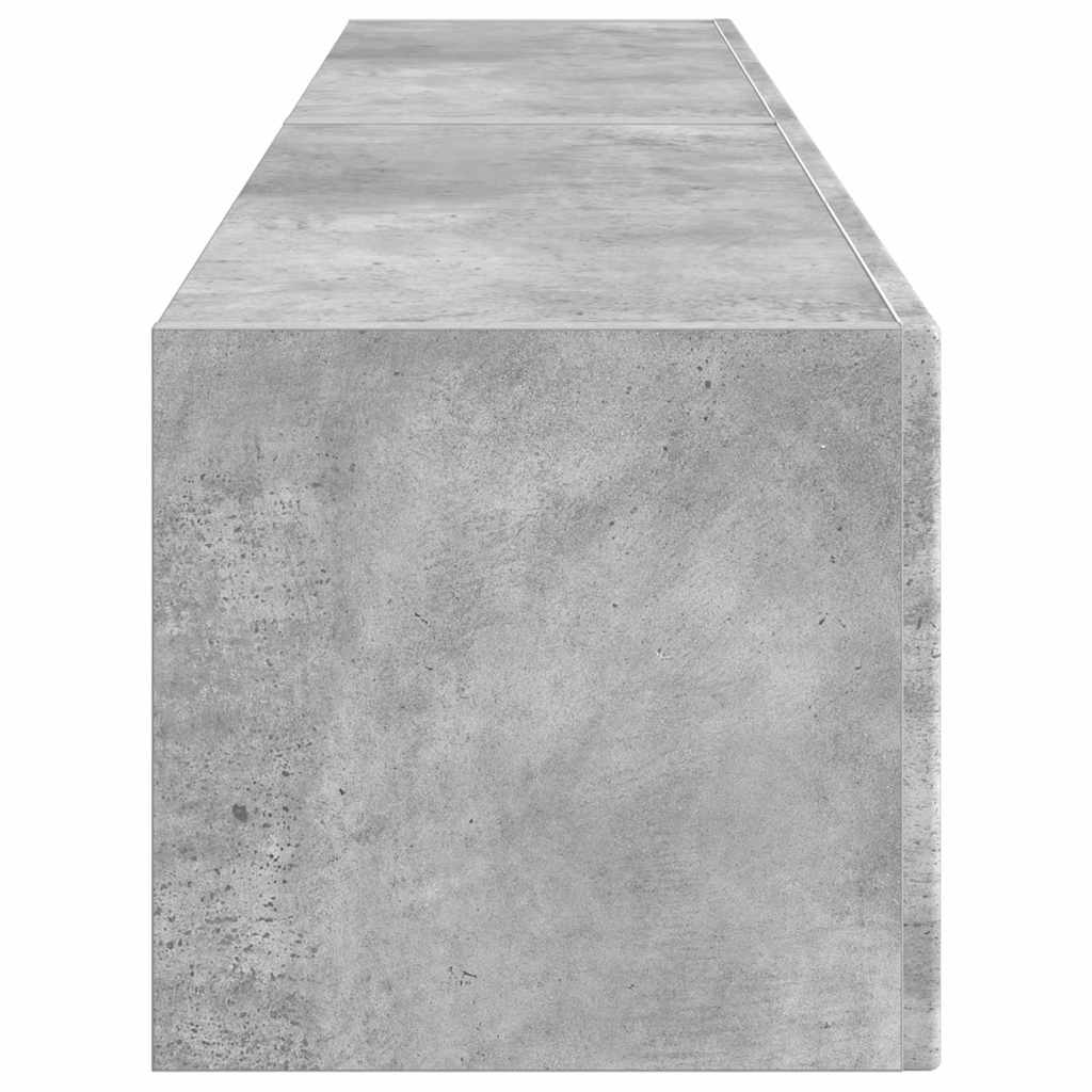 TV zidni ormar Zidne 2 pcs Beton 78,5 x 31 x 29,5 cm