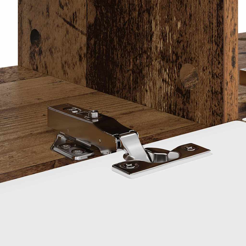 TV zidni ormar Zidne 2 pcs Staro drvo 78,5 x 31 x 29,5 cm