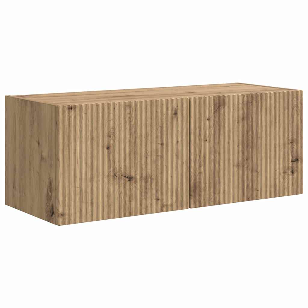 TV zidni ormar 78,5 x 31 x 29,5 cm Umjetnička hrastovina
