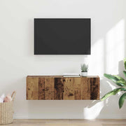 TV zidni ormar Staro drvo 98 x 31 x 29,5 cm Konstruirano drvo