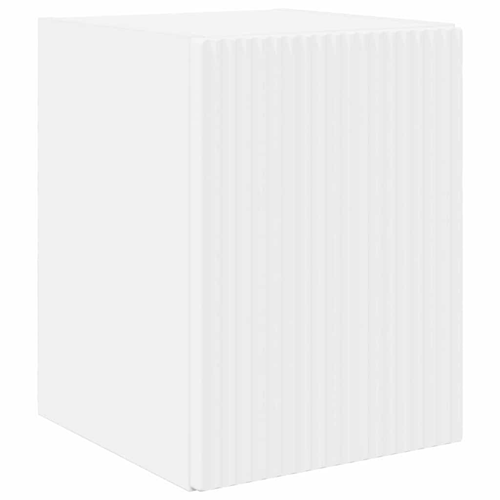 TV zidni ormar Zidne Bijelo 30 x 31 x 40 cm Konstruirano drvo