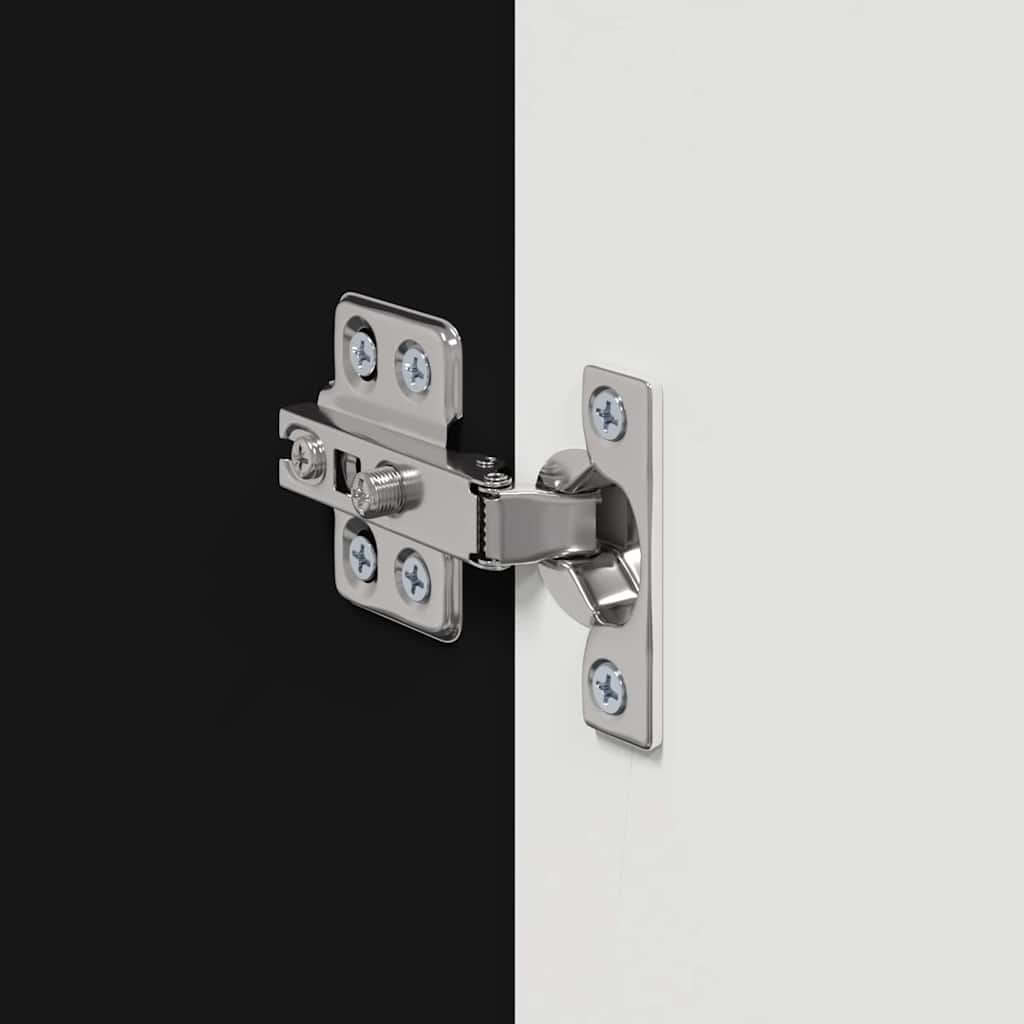 TV zidni ormar 2 pcs Crna 30 x 31 x 40 cm Konstruirano drvo