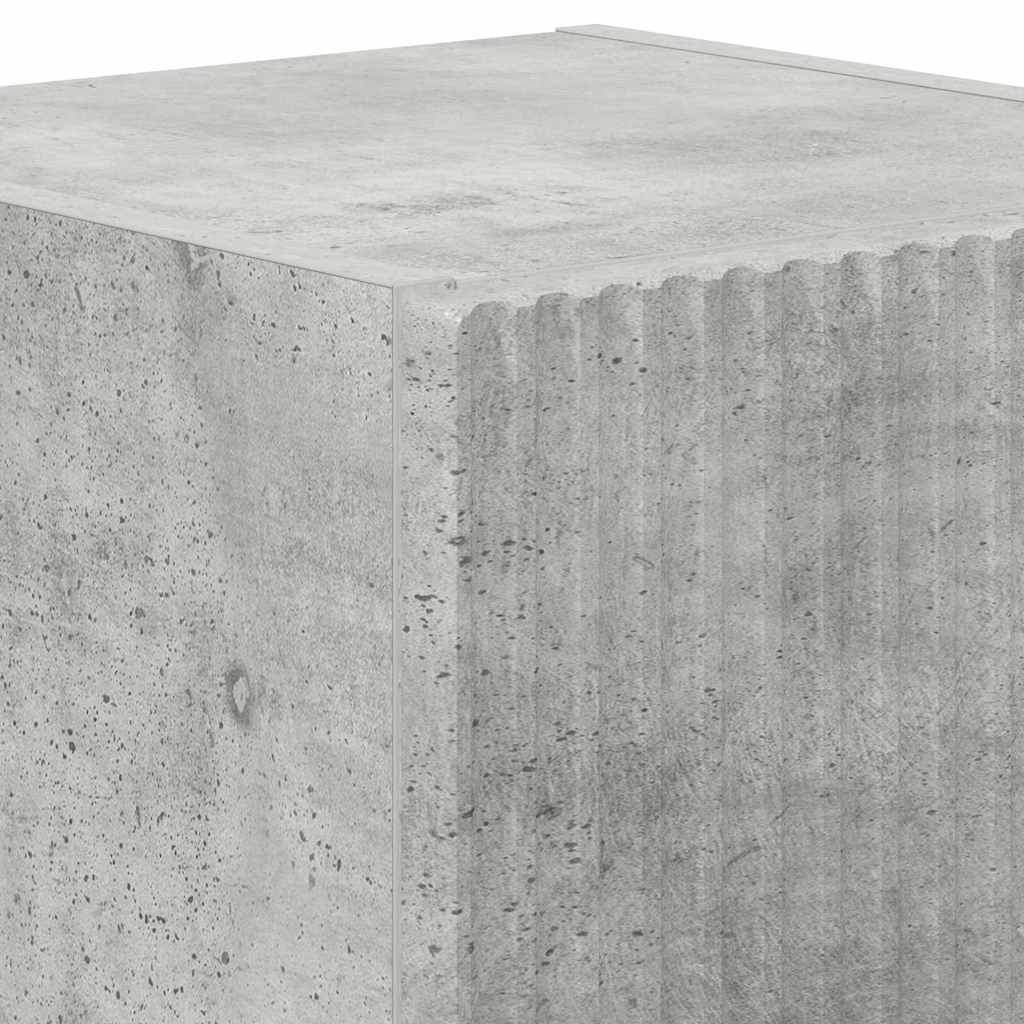 TV zidni ormar Zidne Beton 30 x 31 x 40 cm Konstruirano drvo