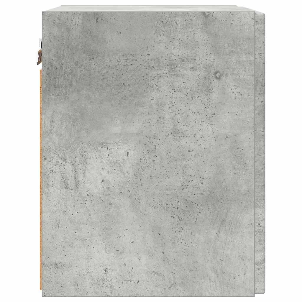 TV zidni ormar Zidne Beton 30 x 31 x 40 cm Konstruirano drvo