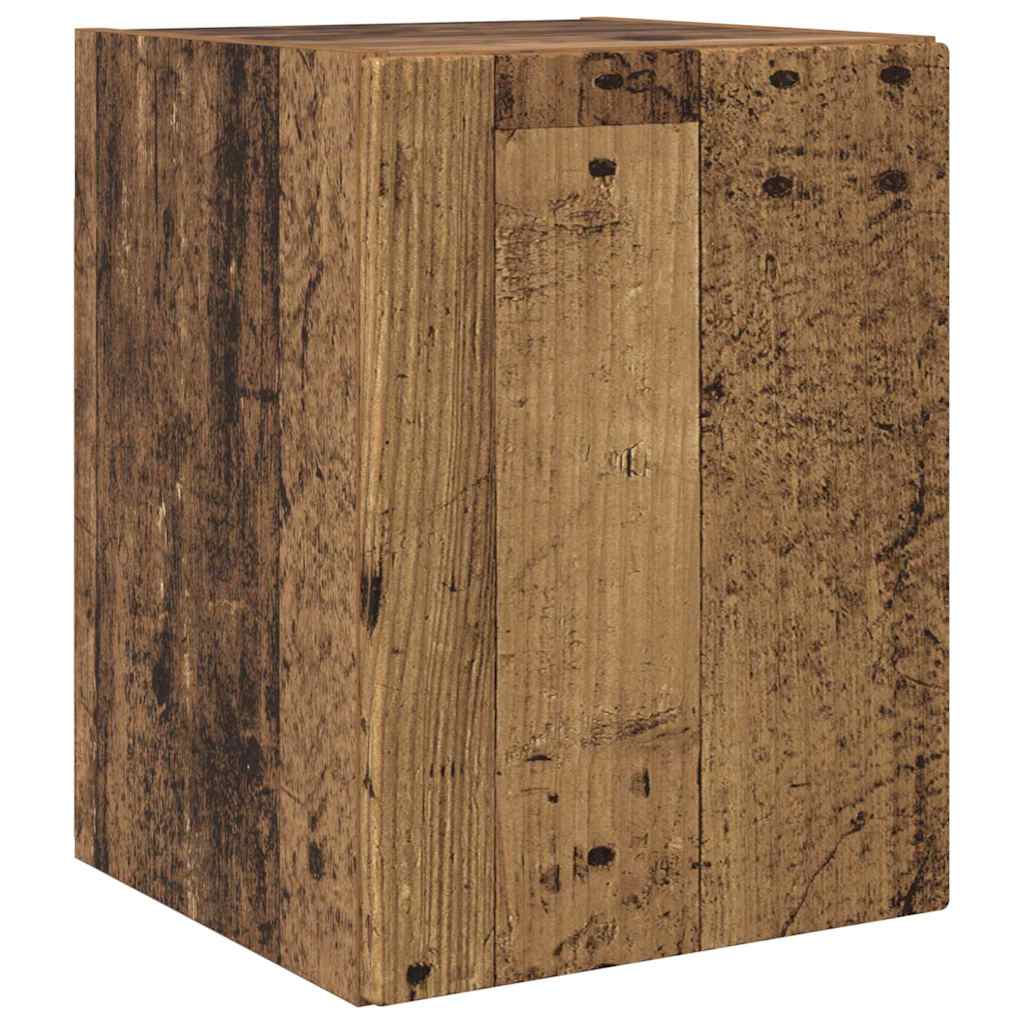 TV zidni ormar Staro drvo 30 x 31 x 40 cm Konstruirano drvo