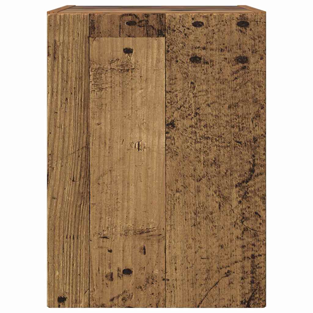 TV zidni ormar Zidne 2 pcs Staro drvo 30 x 31 x 40 cm