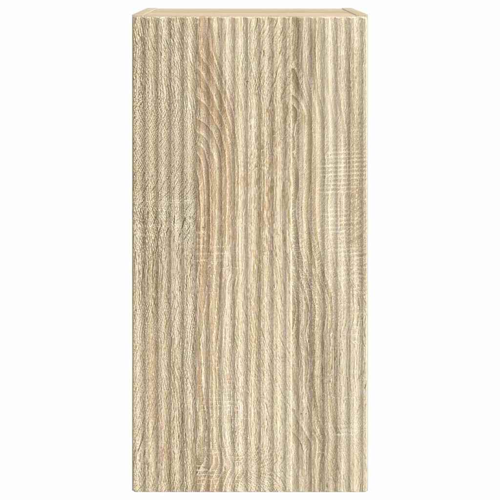 TV zidni ormar 2 pcs Sonoma 30 x 31 x 60 cm Konstruirano drvo