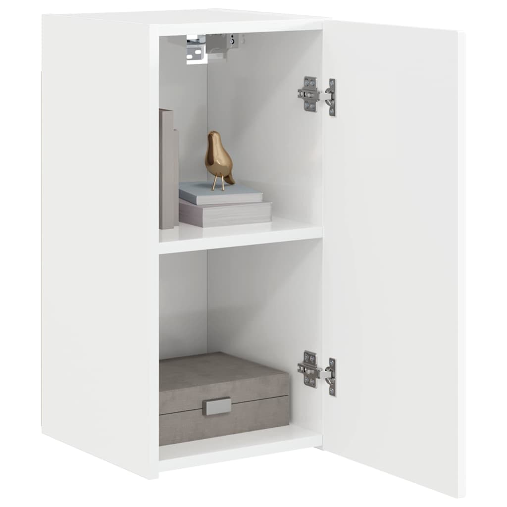 TV zidni ormar Sjajno bijelo 30 x 31 x 60 cm Konstruirano drvo
