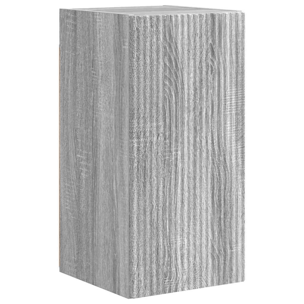 TV zidni ormar Siva Sonoma 30 x 31 x 60 cm Konstruirano drvo